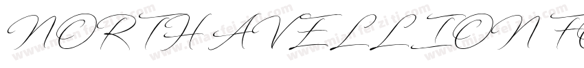NORTH AVELLION FONT字体转换